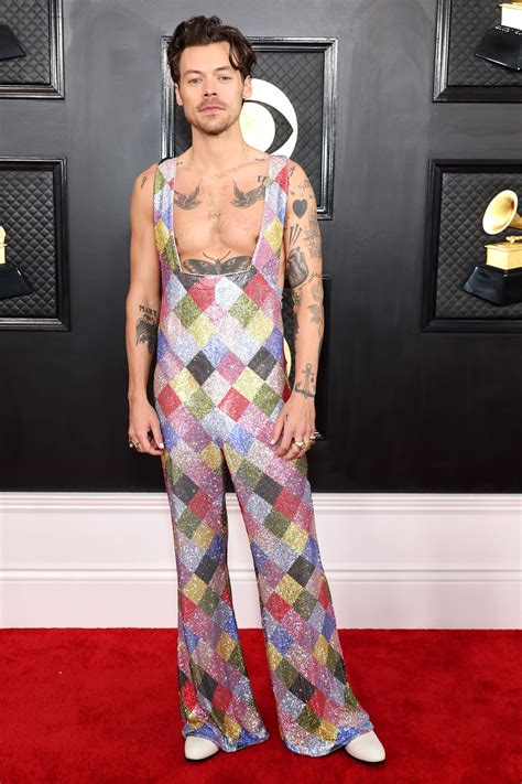 harry styles rainbow jumpsuit